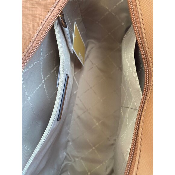 Michael Kors shoulder bag tote xchain bag jet set bag MK signature brown - Picture 9 of 12